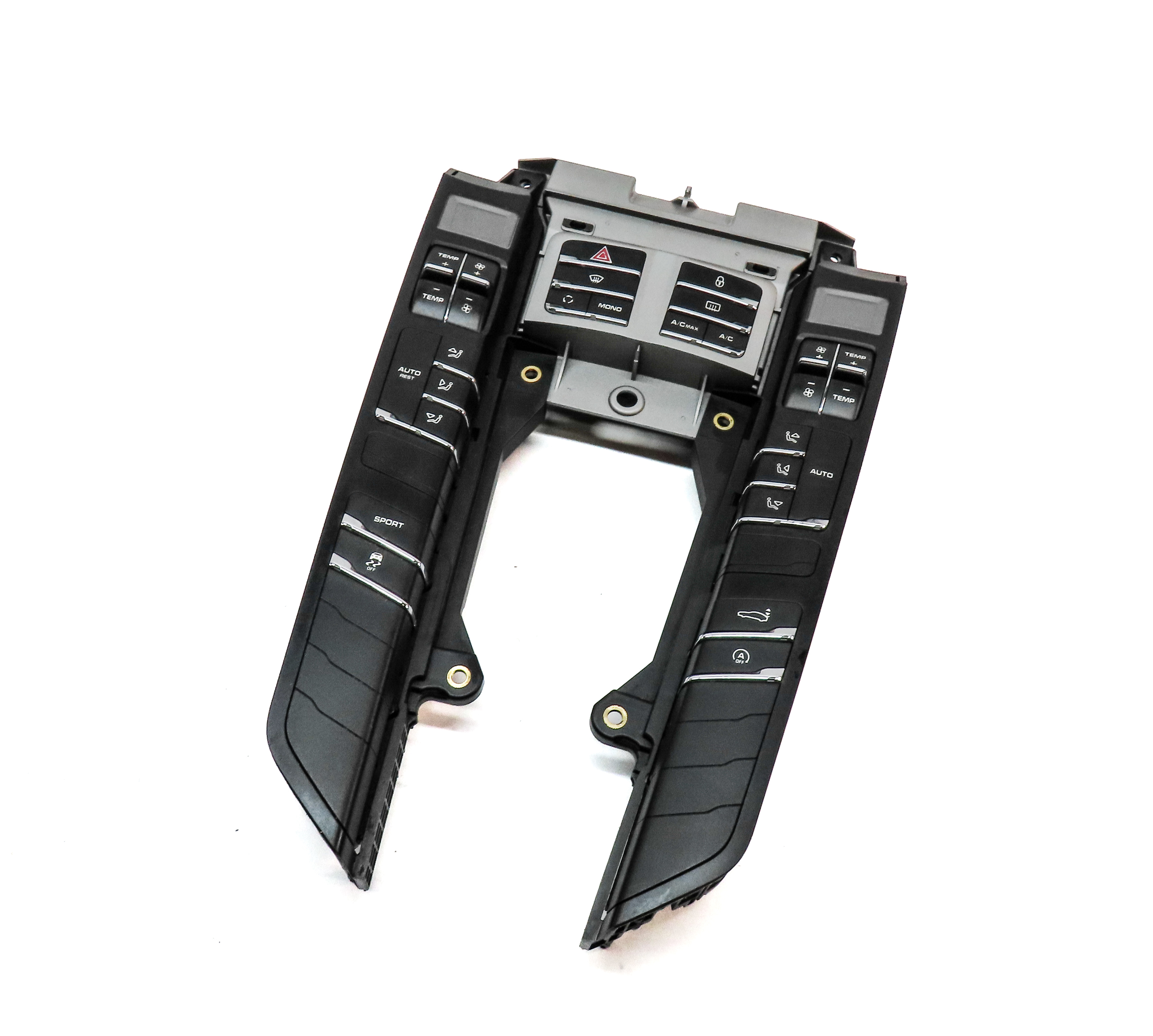 2010-2013 PORSCHE PANAMERA (970 G1) FRONT TEMPERATURE CONTROL SWITCH PANEL — exact item pictured